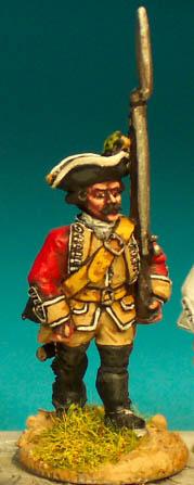 SYB24 Hanoverian Musketeer - Marching (1 Figure)