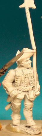 SYB3 British Musketeer - Sergeant With Halberd (1 Figure)