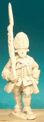 SYF17 Command - Grenadier Officer In Fur Hat, Marching With Fusil (1 Figure)