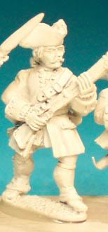 SYF8 Infantryman (Unfastened Coat) - Grenadier Standing At Ready (1 Figure)