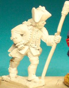 SYFA2 Artillery Crewman - Gunner Advancing With Spongestaff (1 Figure)