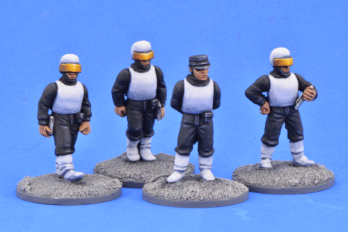 SciFi12 Deck Officers (4 figures)