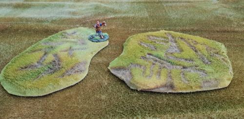 Total Scenery Battle Rug Rough Terrain Duo (2 x 15cm)