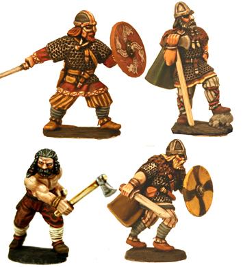 VIK17 Viking Heroes (4 Figures)