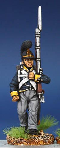 WN21 Wurttemberg Line Infantryman 1811 To 1812 - Marching (1 Figure)