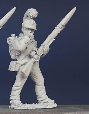 WN27 Wurttemberg Line Infantryman 1811 To 1812 - Standing Biting Cartridge (1 Figure)