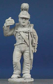 WN29 Wurttemberg Line Infantryman 1811 To 1812 - Standard Bearer, Standing (1 Figure)