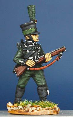 WN67 Wurttemberg Jager 1807 To 1812 - Standing At Ready (1 Figure)
