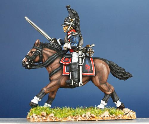WNC1 Chevau - Leger - Trooper Charging (Separate Pivoting Arm) (1 Figure)