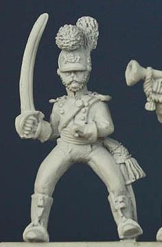 WNC10 Chasseur-A-Cheval - Officer At Rest (1 Figure)