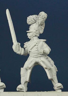 WNC4 Chevau - Leger - Officer At Rest (1 Figure)