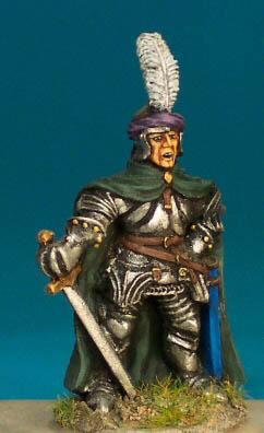 WR101 Officer Standing In Cloak And Barbute (1 Figure)