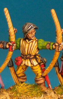 WR12 Archer Loosing - Jack And Visored Sallet (1 Figure)