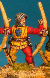 WR15 Archer Loosing - Livery Jacket Visored Sallet (1 Figure)