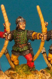 WR16 Archer Loosing - Brigadine And Barbute (1 Figure)