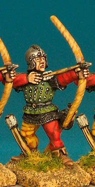 WR2 Archer Shooting - Brigadine And Barbute (1 Figure)