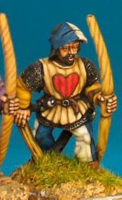 WR25 Archer Reaching For Arrow - Jack And Visored Sallet (1 figure)