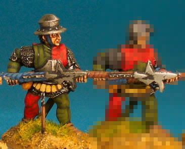 WR38 Halberdier - Levelled Halberd - Plackart Livery Jacket And Kettle Hat (1 Figure)
