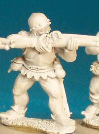 WR76 Handgunner Firing - Breastplate Skull Cap (1 Figure)