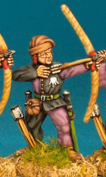 WR9 Archer Shooting - Short Jacket And Soft Hat (1 Figure)