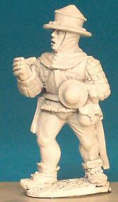 WR95 Pikeman - Multi Purpose Figure - Jack & Plackart Kettle Hat (1 Figure)
