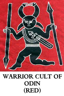 Warrior Cult of Odin T-Shirt (Red) (1)
