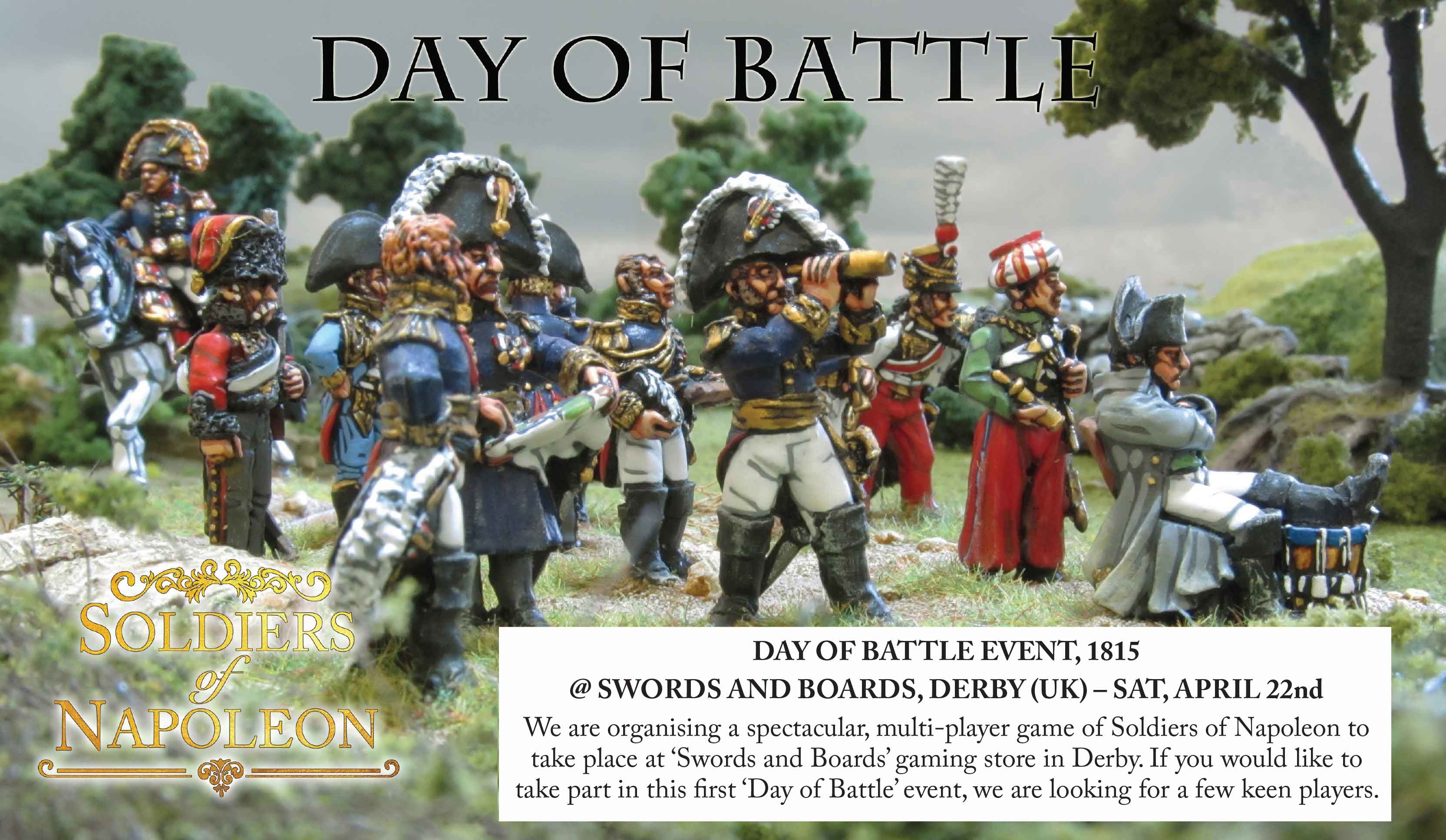 Soldiers Of Napoleon Day Of Battle Event