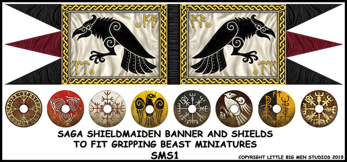 SSM04 Shieldmaiden Warriors (8), SSM04